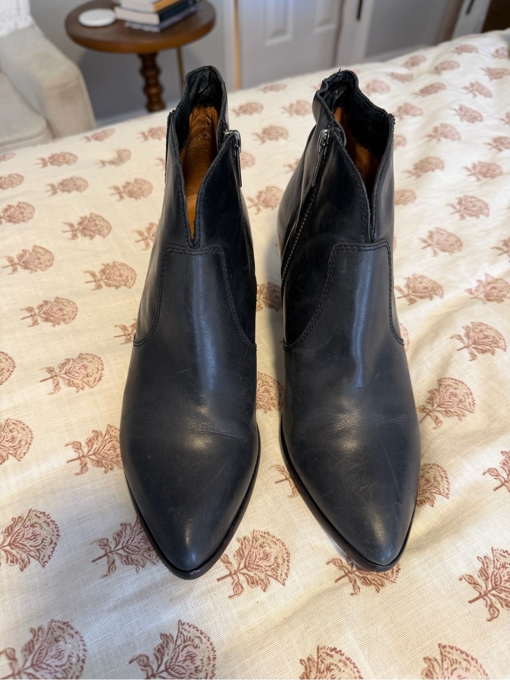 Frye Black Leather Boots